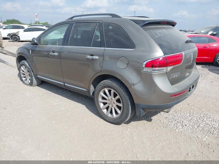Vin: 2lmdj6jkxcbl10998, lot: 45227929, lincoln mkx 20123