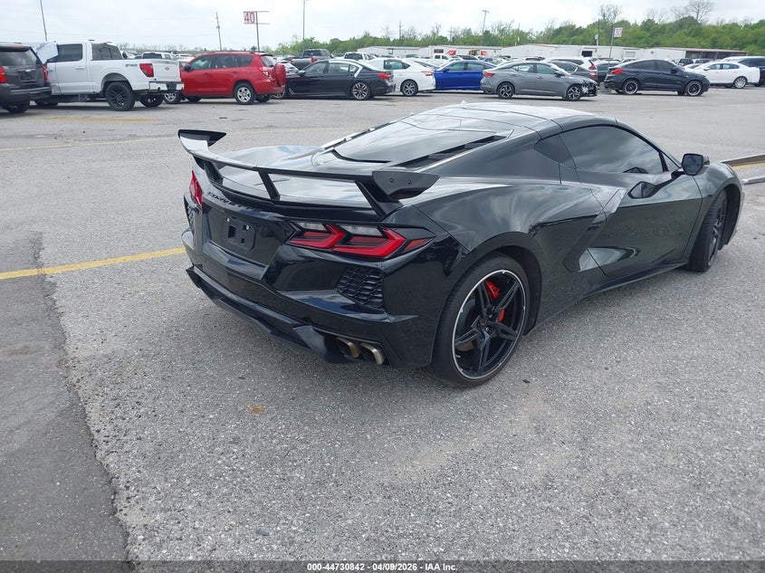 Vin: 1g1ya2d4xm5106613, lot: 45228022, chevrolet corvette stingray rwd  1lt 20214