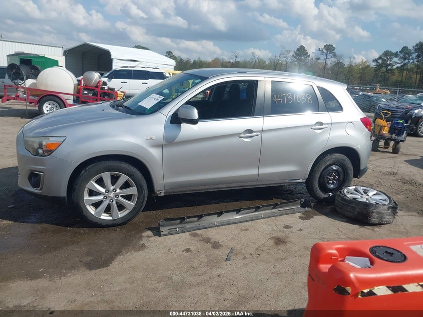 2014 Mitsubishi Outlander Sport Se VIN: 4A4AR4AU6EE013910 Lot: 44731038