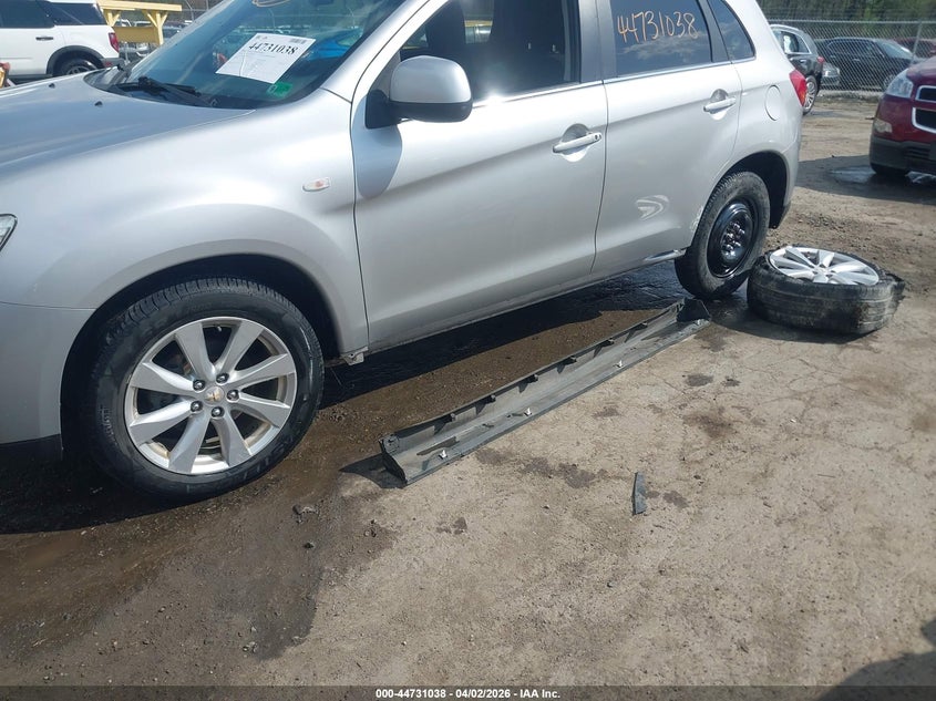 2014 Mitsubishi Outlander Sport Se VIN: 4A4AR4AU6EE013910 Lot: 44731038