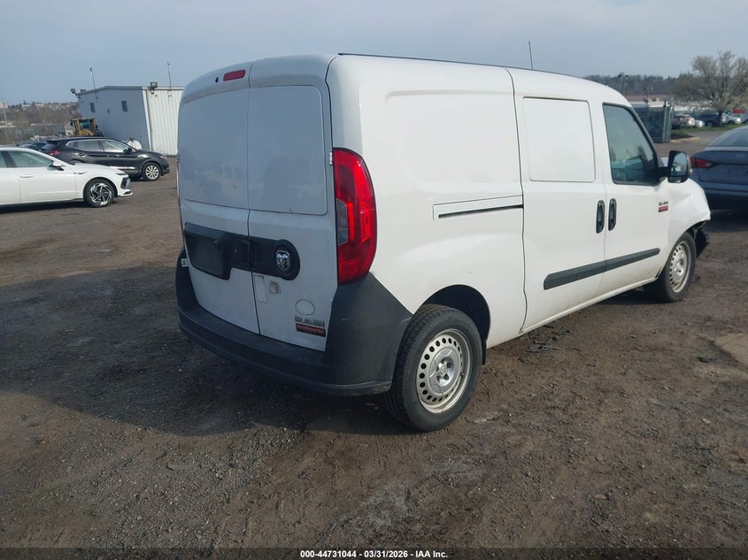 Vin: zfberfabxj6k13344, lot: 45228224, ram promaster city tradesman 20184