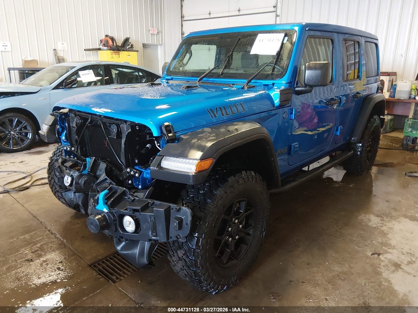 2024 JEEP WRANGLER 4XE auction photo 2