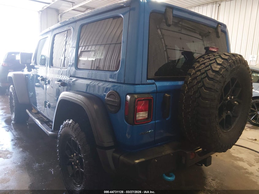 2024 JEEP WRANGLER 4XE auction photo 3