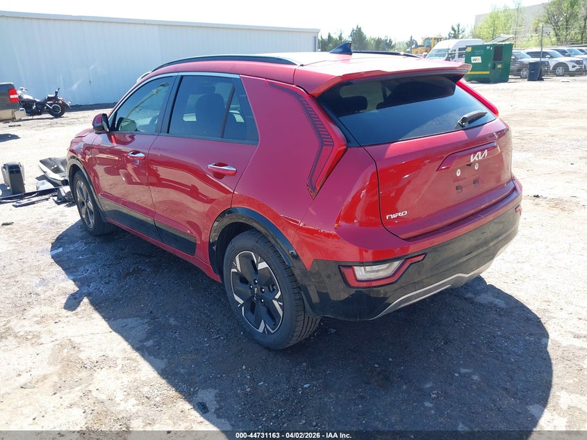 Vin: kndct3l10p5019980, lot: 45228343, kia niro ev wave 20233