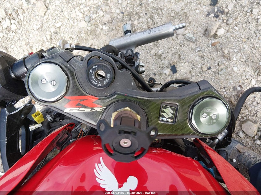 2013 Suzuki Gsx-R600 VIN: JS1GN7FA7D2101856 Lot: 44731197