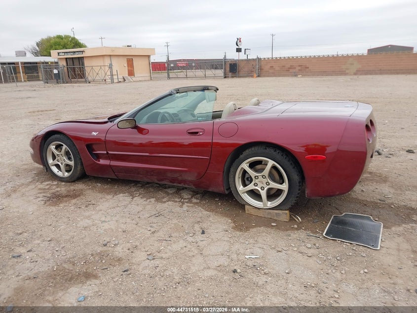 2003 Chevrolet Corvette VIN: 1G1YY32G635134051 Lot: 44731515