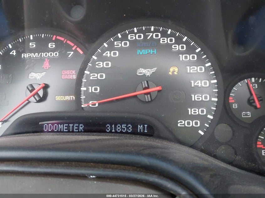 2003 Chevrolet Corvette VIN: 1G1YY32G635134051 Lot: 44731515