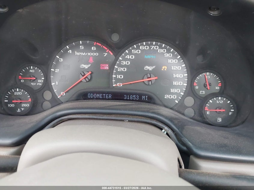 2003 Chevrolet Corvette VIN: 1G1YY32G635134051 Lot: 44731515