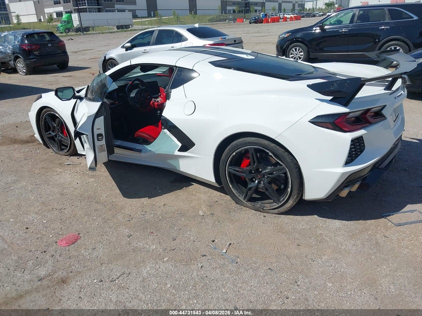 Vin: 1g1yb2d4xr5113520, lot: 45228723, chevrolet corvette stingray rwd  2lt 20243