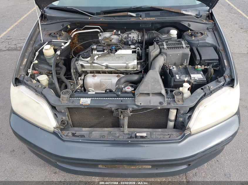 2002 Mitsubishi Lancer Es VIN: JA3AJ26E52U023820 Lot: 44731584