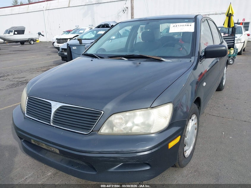 2002 Mitsubishi Lancer Es VIN: JA3AJ26E52U023820 Lot: 44731584