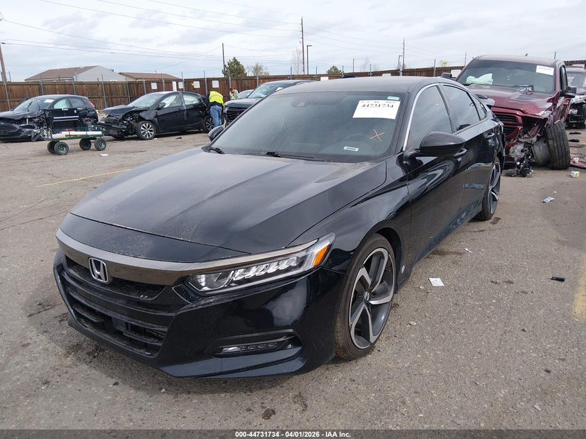 2019 HONDA ACCORD VIN: 1HGCV1F35KA010138