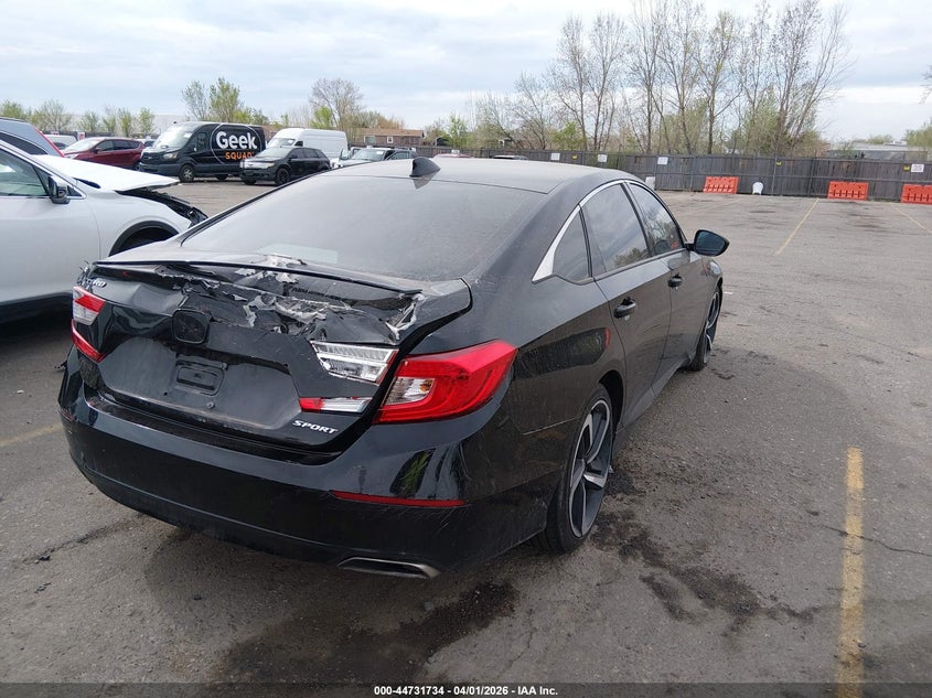2019 HONDA ACCORD VIN: 1HGCV1F35KA010138