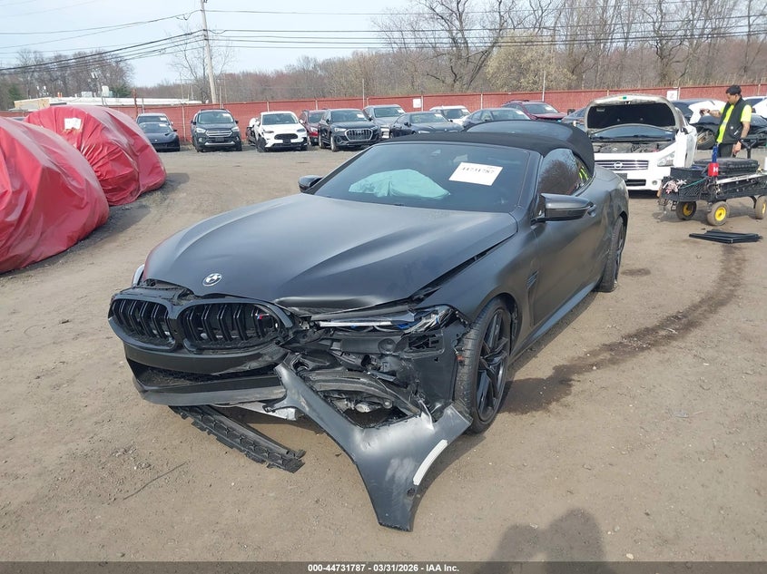 2025 BMW M8 Competition VIN: WBSDZ0C0XSCW15622 Lot: 44731787