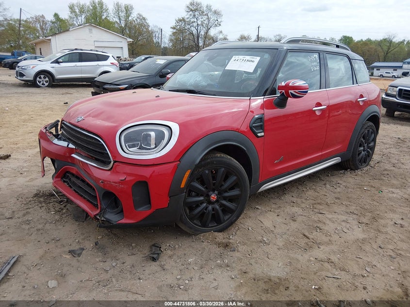 Vin: wmz43br07m3n19557, lot: 45228986, mini countryman oxford edition 20212