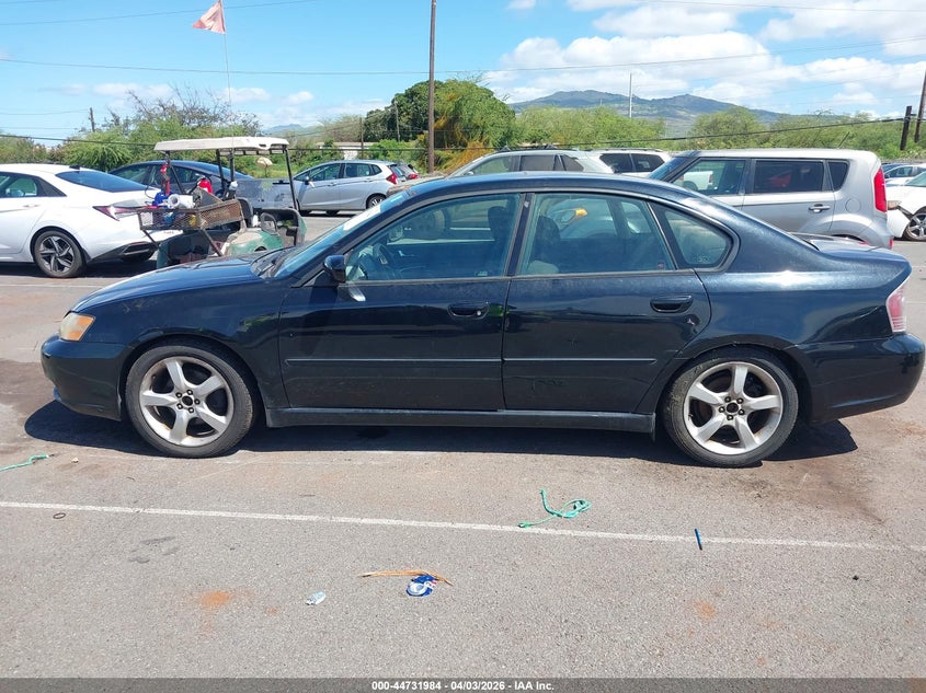 2006 Subaru Legacy 2.5I VIN: 4S3BL626X67215406 Lot: 44731984
