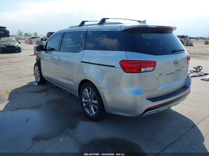 VIN KNDME5C12H6273048 2017 KIA SEDONA SX LUXURY