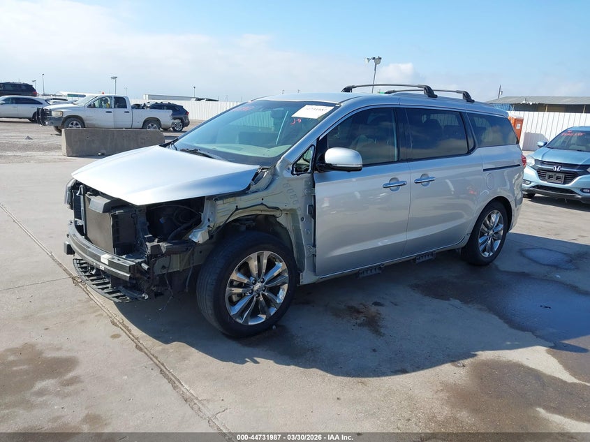 VIN KNDME5C12H6273048 2017 KIA SEDONA SX LUXURY