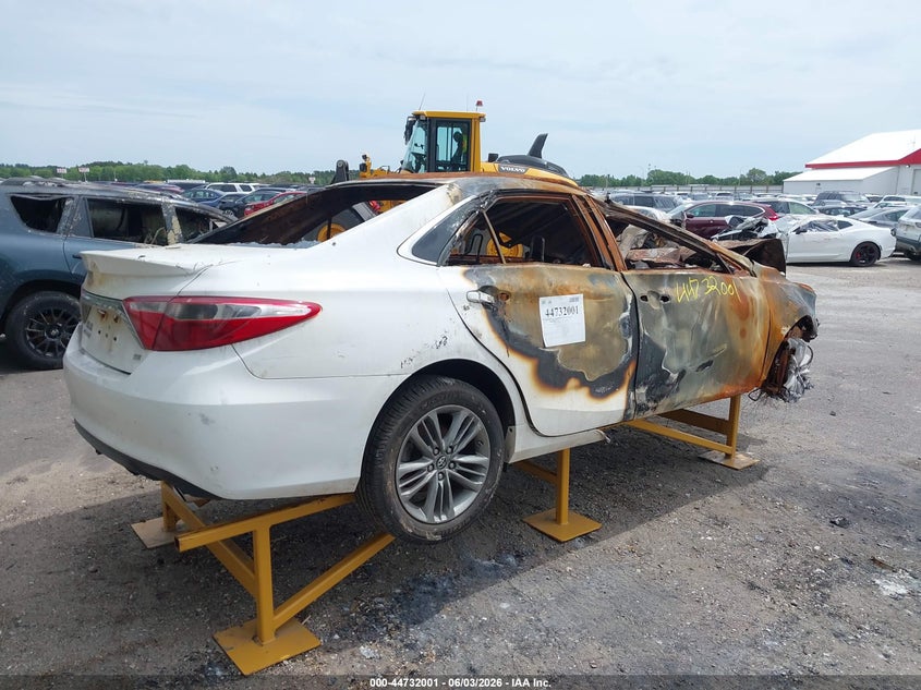 Vin: 4t1bf1fk9gu264368, lot: 45229181, toyota camry se 20164