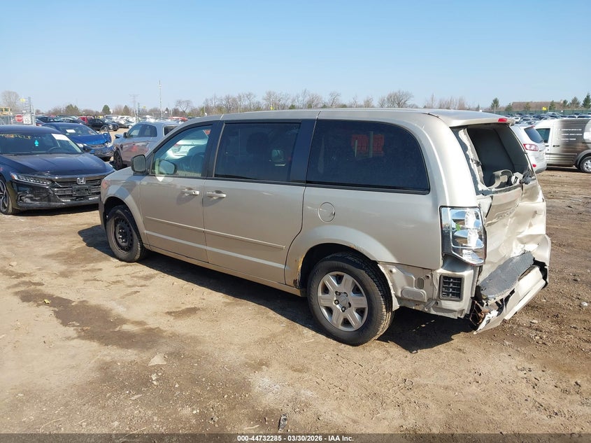 2012 Dodge Caravan 3.6 Grand Se/Avp beige Lot 111044732285 Vin 2C4RDGBG0CR389490