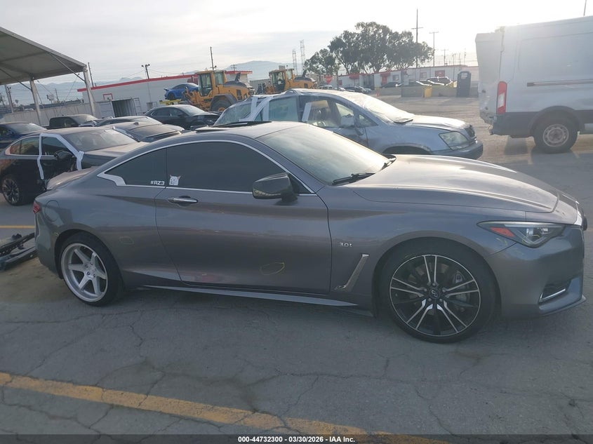 2018 Infiniti Q60 3.0T Sport VIN: JN1EV7ELXJM392324 Lot: 44732300