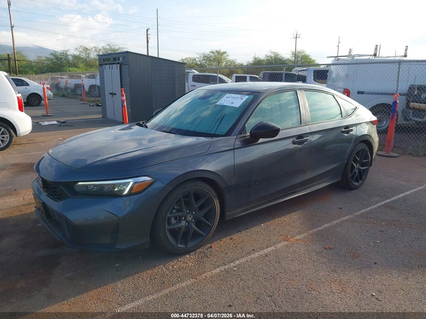 2025 HONDA CIVIC SEDAN auction photo 2