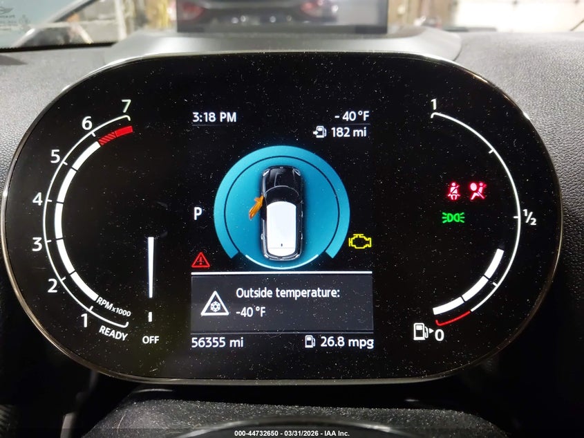 2022 Mini Countryman Cooper S VIN: WMZ83BR00N3N90537 Lot: 44732650