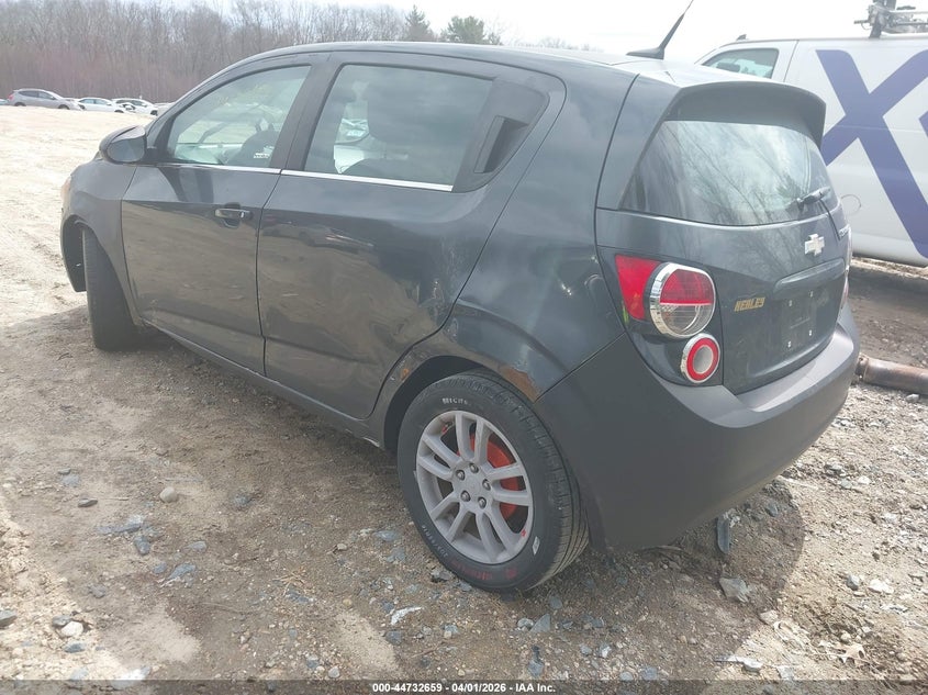 2014 Chevrolet Sonic Lt Manual