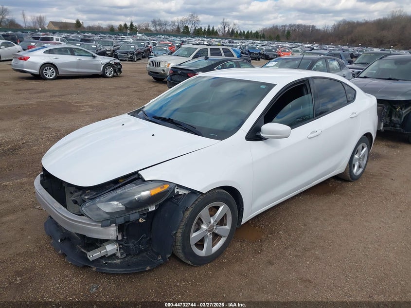 Vin: 1c3cdfbb5gd593123, lot: 45229924, dodge dart sxt 20162