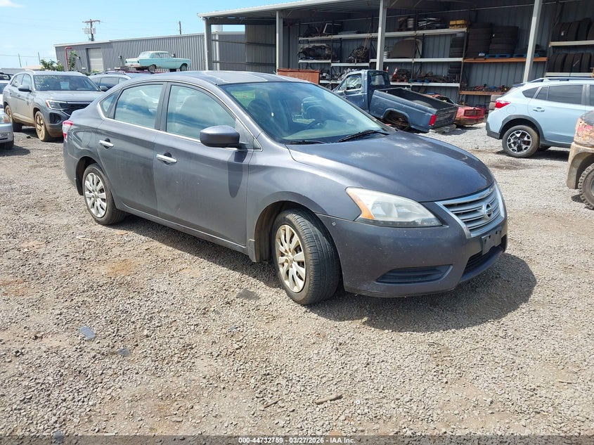 2014 Nissan Sentra Fe+ S/Fe+ Sv/S/Sl/Sr/Sv