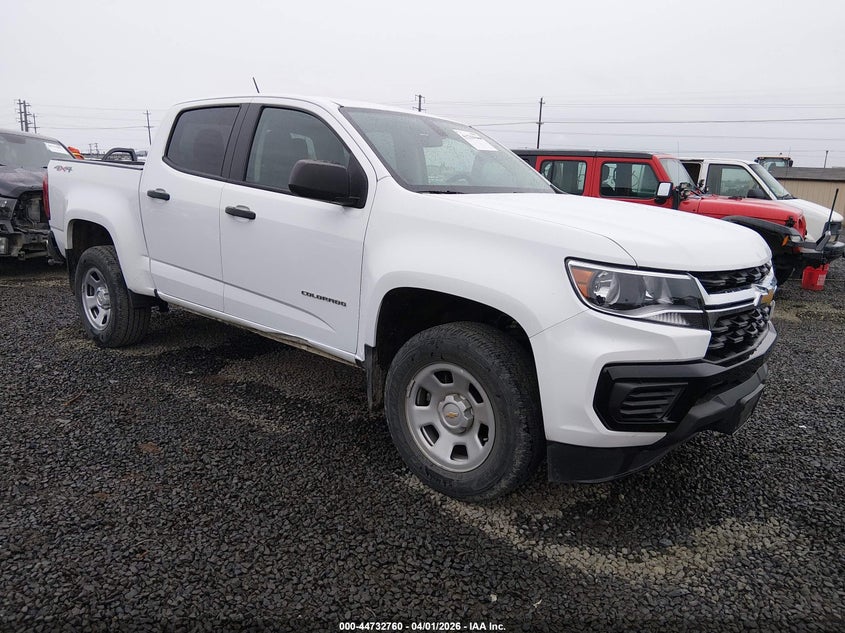 2021 Chevrolet Colorado 4Wd Short Box Wt
