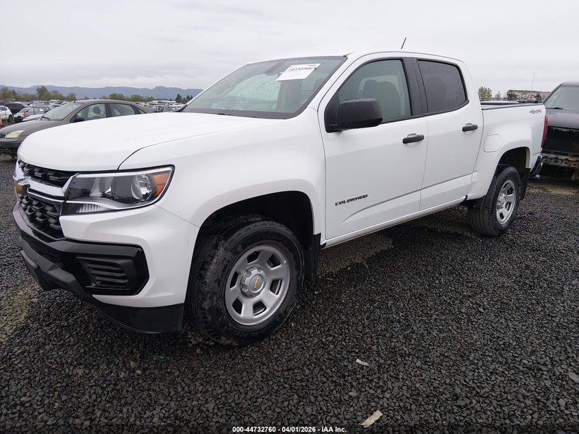 2021 Chevrolet Colorado 4Wd Short Box Wt
