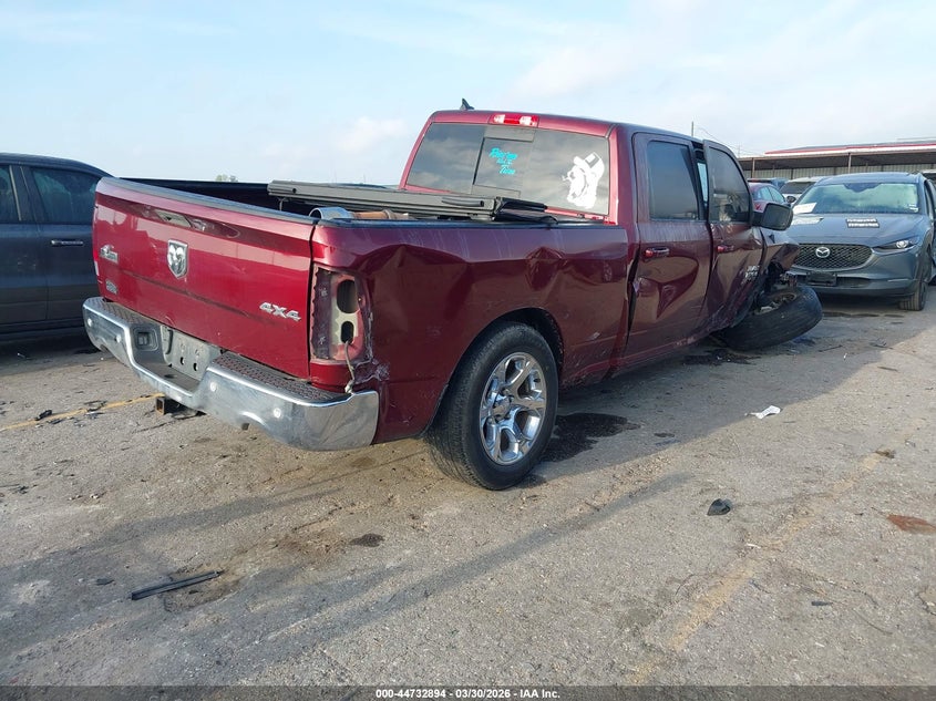 Vin: 01c6rr7ttxks71333, lot: 45230074, ram 1500 classic big horn  4x4 6'4 box 20194