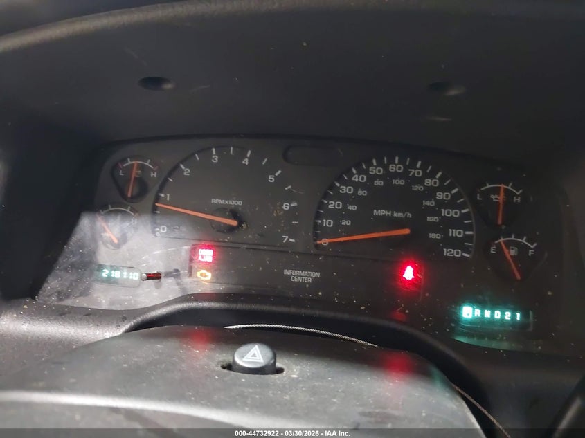 2002 Dodge Durango Slt Plus VIN: 1B4HS58N22F154460 Lot: 44732922