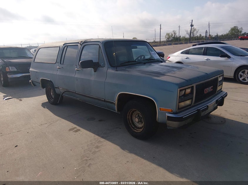 1GKER16K2MF528284 1991 GMC Suburban R15 Conventional auction photo 1
