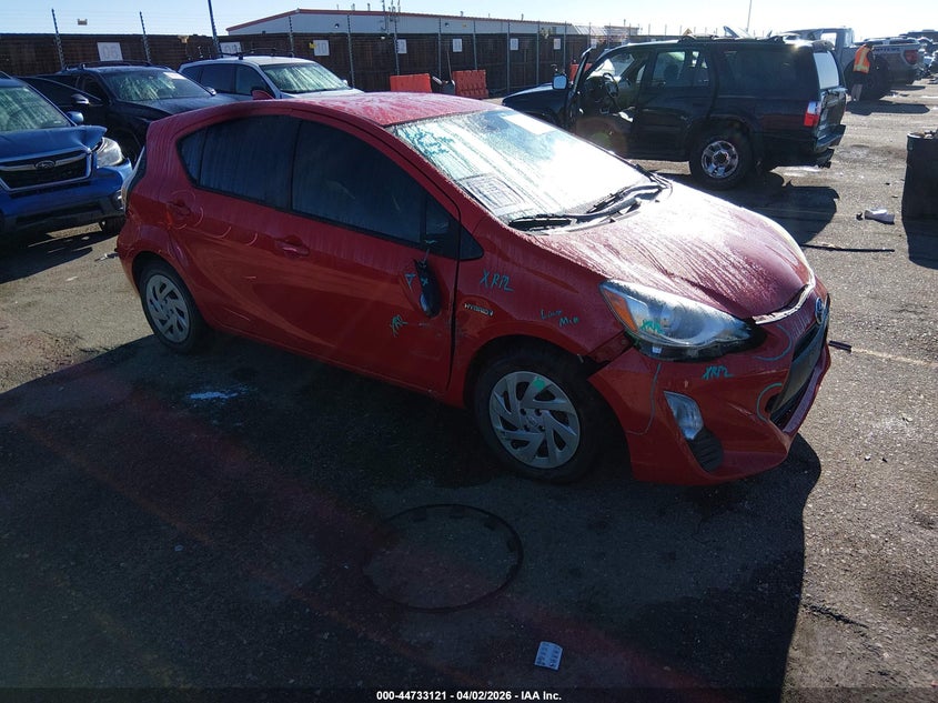 2016 TOYOTA PRIUS C ONE