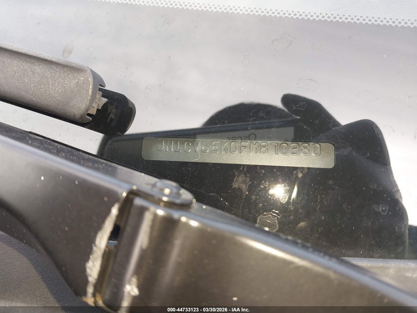 2015 Infiniti Q60 S Limited VIN: JN1CV6EK0FM870380 Lot: 44733123