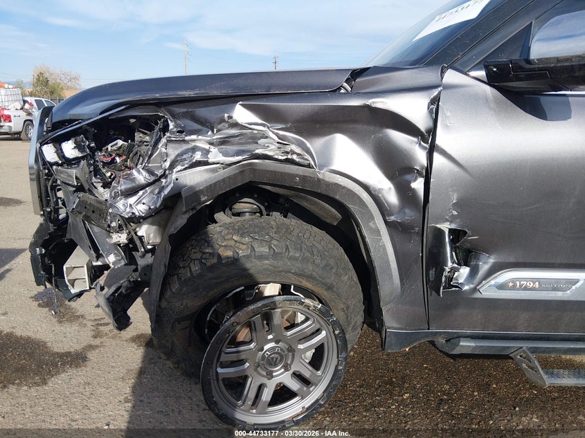 2022 Toyota Tundra 1794 Edition VIN: 5TFMA5ECXNX007406 Lot: 44733177