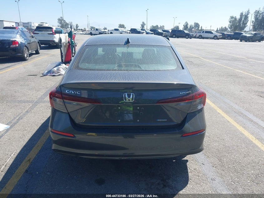 VIN 2HGFE4F80SH347795 2025 HONDA CIVIC HYBRID SPORT/SPORT TOURING