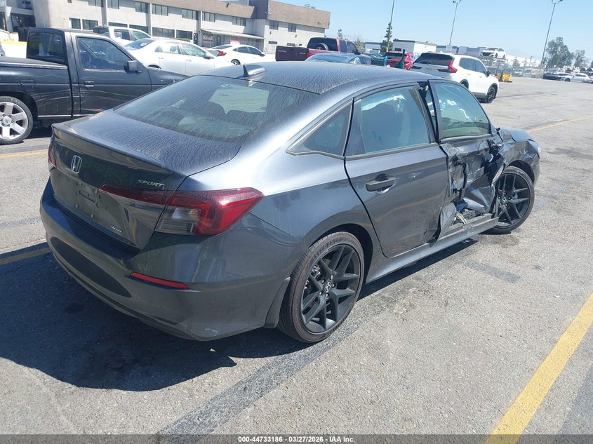 VIN 2HGFE4F80SH347795 2025 HONDA CIVIC HYBRID SPORT/SPORT TOURING