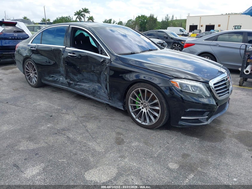 2015 MERCEDES-BENZ S 550