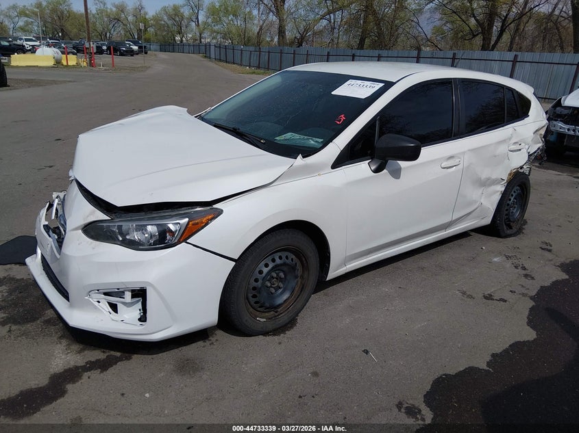 Vin: 4s3gtaa6xh171785a, lot: 45230519, subaru impreza 2.0i 20172