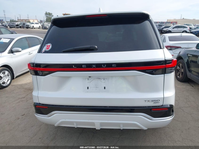 2025 Lexus Tx 350 F Sport Handling VIN: 5TDAAAB6XSS036142 Lot: 44733360
