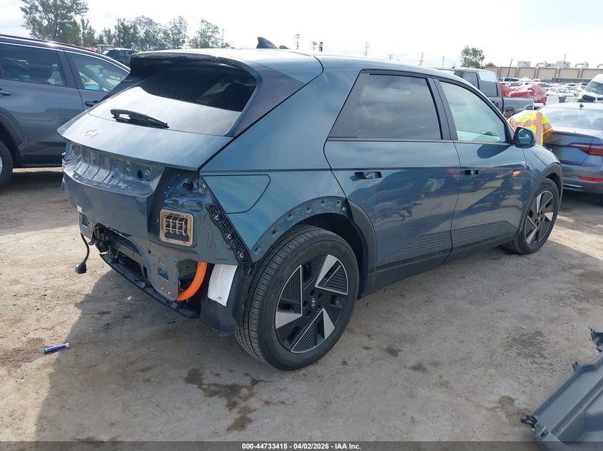 Vin: 7yakm4da3sy040593, lot: 45230595, hyundai ioniq 5 se 20254