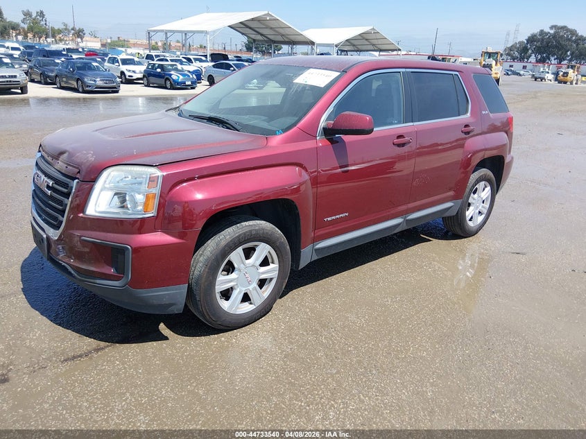 Vin: 2gkalmek0g6265956, lot: 45230720, gmc terrain sle-1 20162