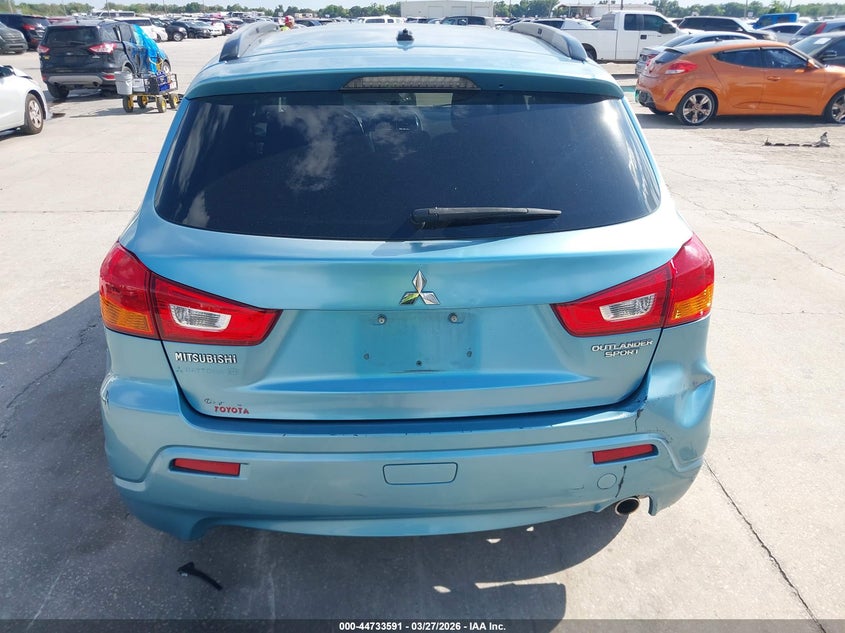 2011 Mitsubishi Outlander Sport Se VIN: JA4AP4AU1BZ013289 Lot: 44733591