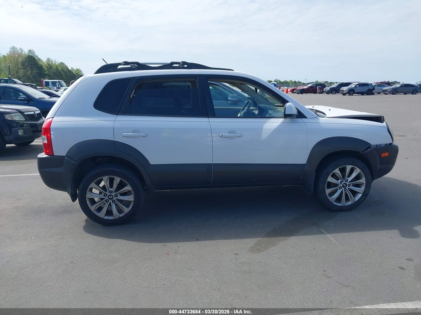 2007 Hyundai Tucson Limited/Se VIN: KM8JN12DX7U484625 Lot: 44733684