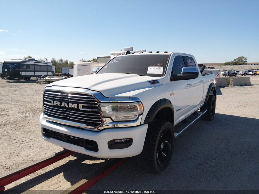 Vin: 3c6ur5fj4ng221793, lot: 45230868, ram 2500 laramie  4x4 6'4 box 20222