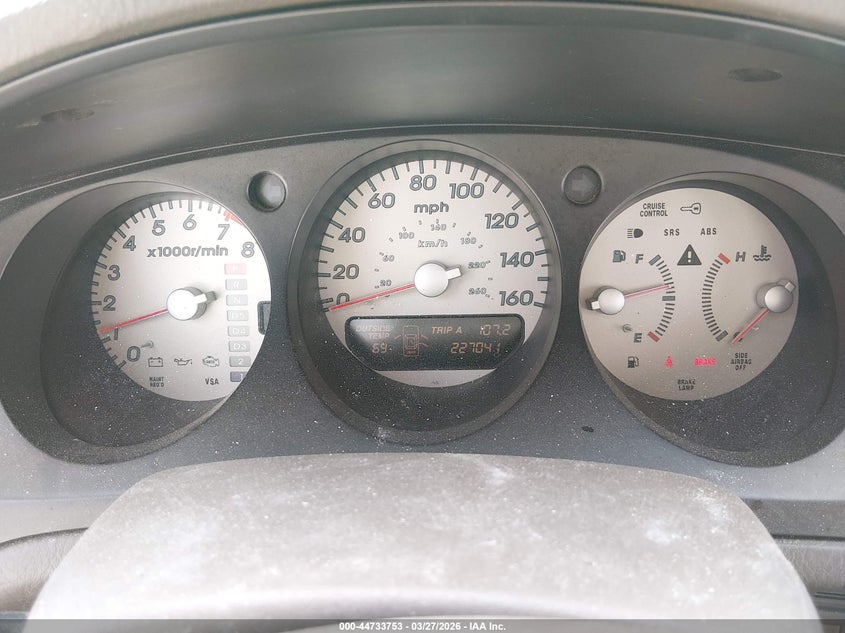 2002 Acura Tl 3.2 Type S VIN: 19UUA56812A020734 Lot: 44733753