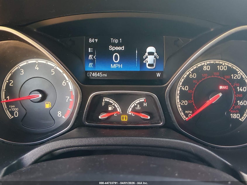 2018 Ford Focus St VIN: 1FADP3L92JL330737 Lot: 44733791